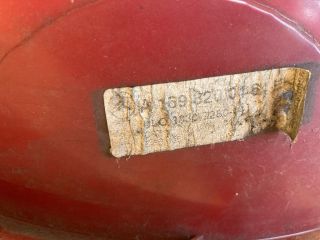 bontott MERCEDES-BENZ A-CLASS Jobb Külső Hátsó Lámpa