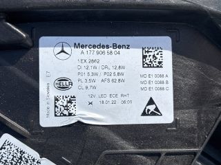 bontott MERCEDES-BENZ A-CLASS Jobb Ledes Fényszóró