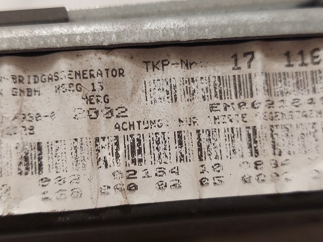 bontott MERCEDES-BENZ A-CLASS Jobb Oldallégzsák