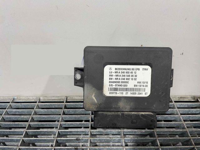 bontott MERCEDES-BENZ A-CLASS Kézifék Elektronika