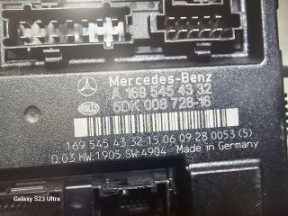 bontott MERCEDES-BENZ A-CLASS Komfort Elektronika