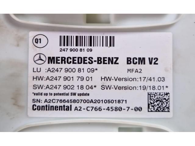 bontott MERCEDES-BENZ A-CLASS Komfort Elektronika