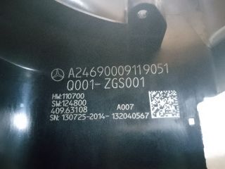 bontott MERCEDES-BENZ A-CLASS Komplett Kormányoszlop Burkolat