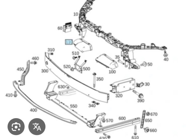 bontott MERCEDES-BENZ A-CLASS Légbeömlő