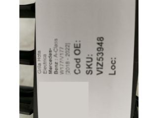 bontott MERCEDES-BENZ A-CLASS Légbeömlő