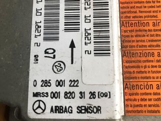 bontott MERCEDES-BENZ A-CLASS Légzsák Elektronika