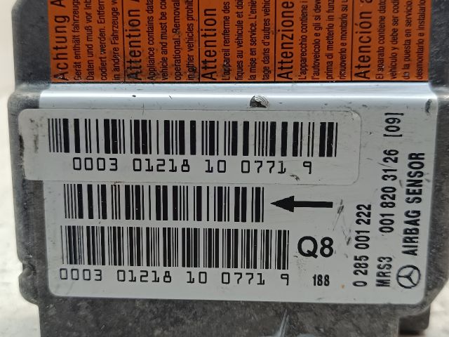 bontott MERCEDES-BENZ A-CLASS Légzsák Elektronika