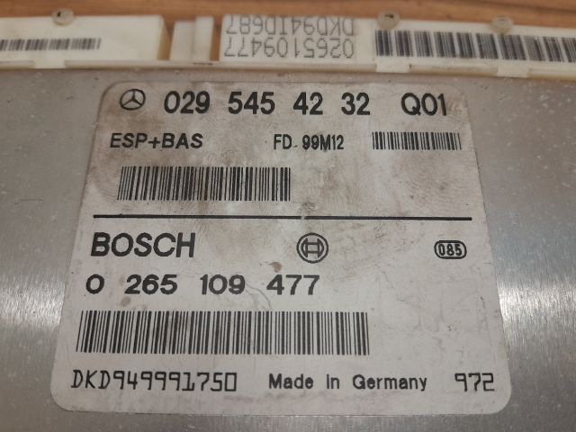 bontott MERCEDES-BENZ A-CLASS Menetstabilizátor