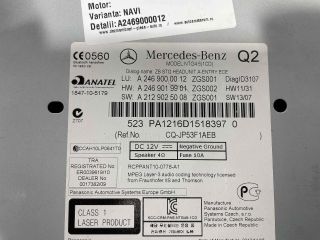 bontott MERCEDES-BENZ A-CLASS Rádió / CD