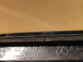 bontott MERCEDES-BENZ A-CLASS Rendszámtábla Világítás Keret