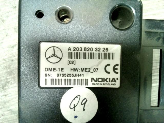 bontott MERCEDES-BENZ A-CLASS Telefon Elektronika