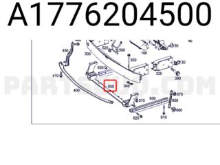 bontott MERCEDES-BENZ A-CLASS Vízhűtő Radiátor Tartó