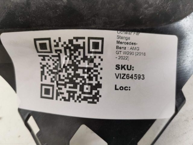 bontott MERCEDES-BENZ AMG GT Bal Szemüvegtartó