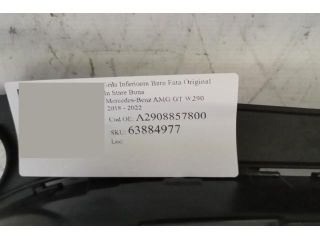 bontott MERCEDES-BENZ AMG GT Első Lökhárító Alsó Középső Díszrács