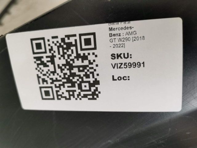 bontott MERCEDES-BENZ AMG GT Első Lökhárító (Üresen)