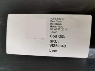 bontott MERCEDES-BENZ AMG GT Hátsó Lökhárító Alsó (Műanyag)