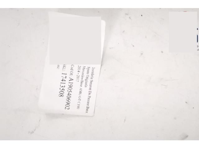 bontott MERCEDES-BENZ AMG GT Hátsó Lökhárító Kábelköteg