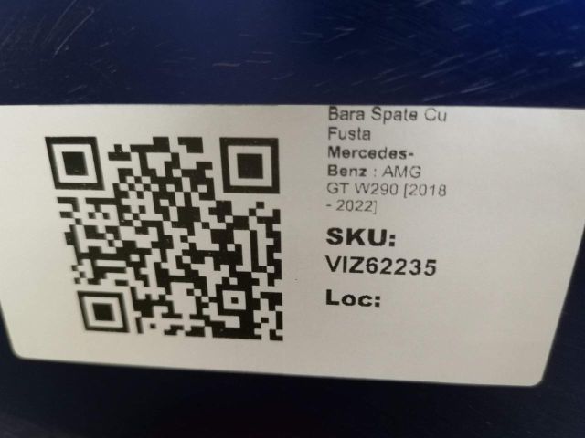 bontott MERCEDES-BENZ AMG GT Hátsó Lökhárító (Részeivel)