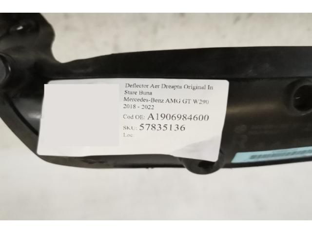 bontott MERCEDES-BENZ AMG GT Jobb Hűtő Légterelő