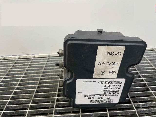 bontott MERCEDES-BENZ B-CLASS ABS Kocka