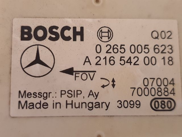 bontott MERCEDES-BENZ B-CLASS Menetstabilizátor Elektronika