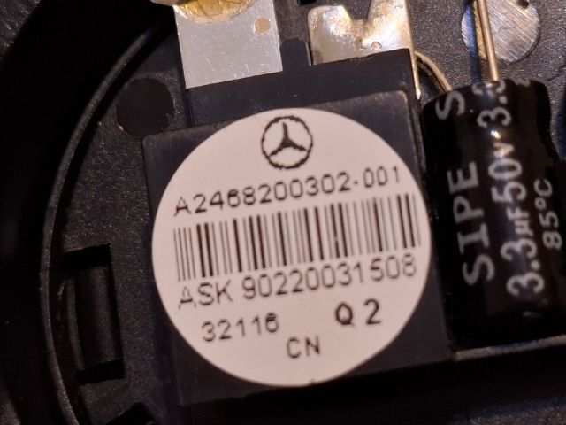 bontott MERCEDES-BENZ B-CLASS Bal A Oszlop Hangszóró Burkolat