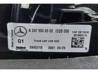 bontott MERCEDES-BENZ B-CLASS Bal Belső Hátsó Lámpa