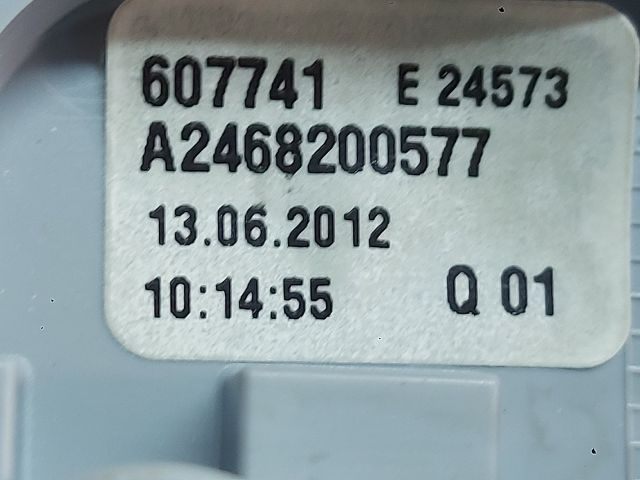 bontott MERCEDES-BENZ B-CLASS Bal Belső Hátsó Lámpa