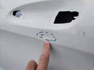 bontott MERCEDES-BENZ B-CLASS Bal első Ajtó (Üres lemez)