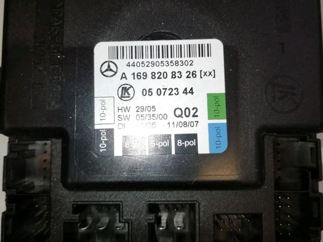 bontott MERCEDES-BENZ B-CLASS Bal első Ajtó Vezérlőegység