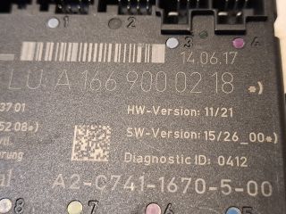 bontott MERCEDES-BENZ B-CLASS Bal első Ajtó Vezérlőegység