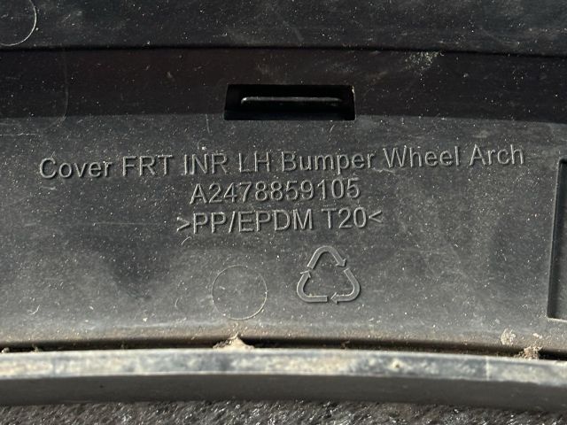 bontott MERCEDES-BENZ B-CLASS Bal első Sárvédő Díszléc