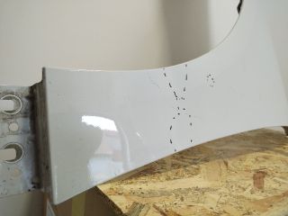 bontott MERCEDES-BENZ B-CLASS Bal első Sárvédő