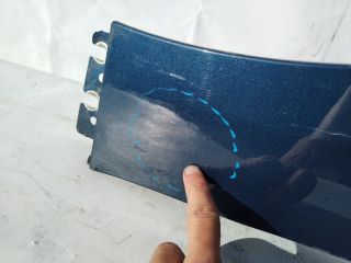 bontott MERCEDES-BENZ B-CLASS Bal első Sárvédő