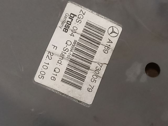 bontott MERCEDES-BENZ B-CLASS Bal hátsó Ablakemelő Szerkezet (Mechanikus)