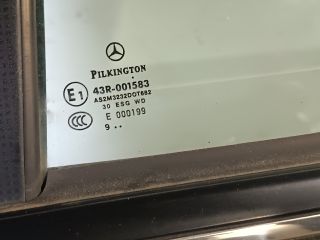 bontott MERCEDES-BENZ B-CLASS Bal hátsó Ajtó (Részeivel)