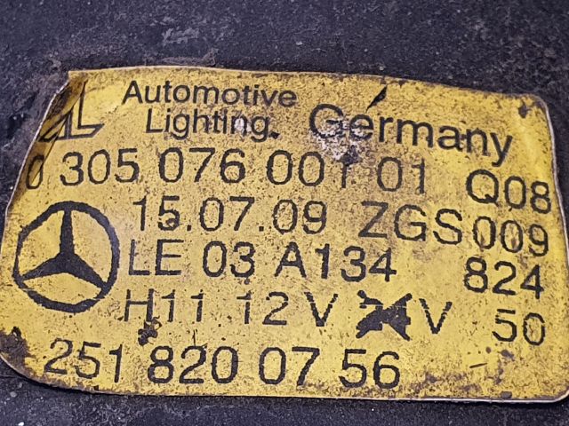 bontott MERCEDES-BENZ B-CLASS Bal Ködfényszóró