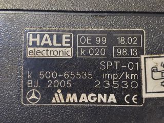 bontott MERCEDES-BENZ B-CLASS Belső Visszapillantó Tükör