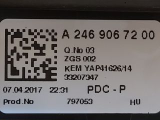 bontott MERCEDES-BENZ B-CLASS Biztosítéktábla Utastér