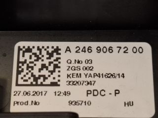 bontott MERCEDES-BENZ B-CLASS Biztosítéktábla Utastér