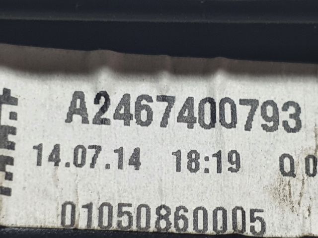 bontott MERCEDES-BENZ B-CLASS Csomagtérajtó Díszléc