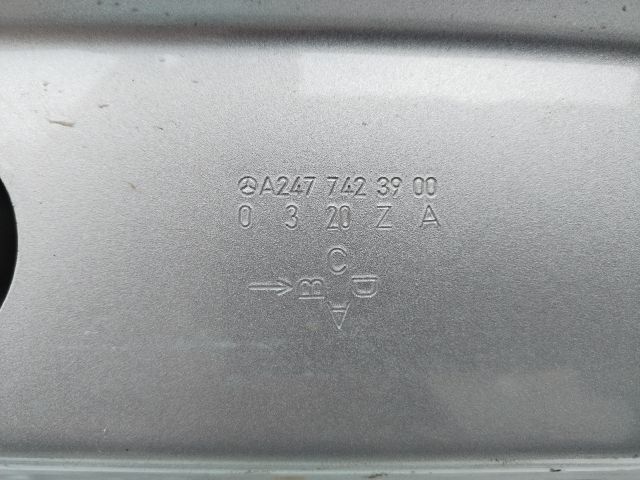 bontott MERCEDES-BENZ B-CLASS Csomagtérajtó (Üres lemez)