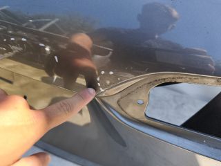 bontott MERCEDES-BENZ B-CLASS Csomagtérajtó (Üres lemez)