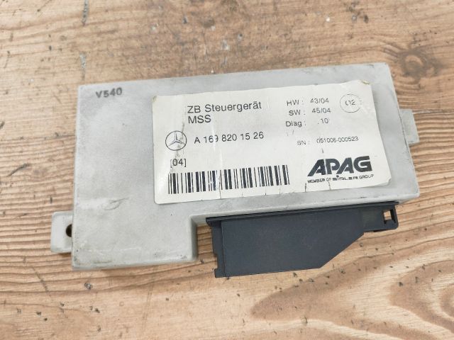 bontott MERCEDES-BENZ B-CLASS Elektronika (Magában)