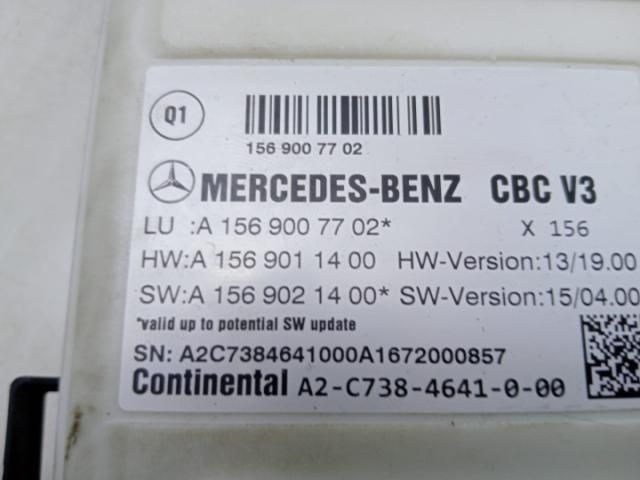bontott MERCEDES-BENZ B-CLASS Elektronika (Magában)