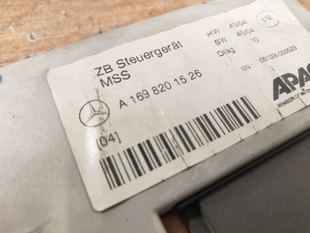 bontott MERCEDES-BENZ B-CLASS Elektronika (Magában)