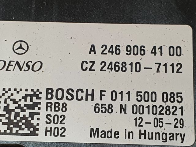 bontott MERCEDES-BENZ B-CLASS Előtét Ellenállás Fűtőmotor