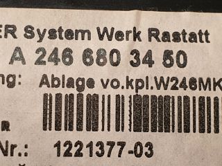 bontott MERCEDES-BENZ B-CLASS Első Hamutartó