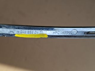 bontott MERCEDES-BENZ B-CLASS Első Lökhárító Díszléc