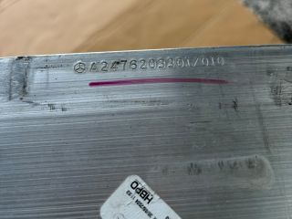 bontott MERCEDES-BENZ B-CLASS Első Lökhárító Merevítő (Fém)